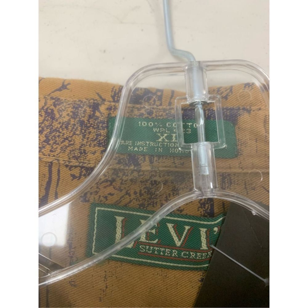 Vintage Levi's Patterned Button Down Top - image 6